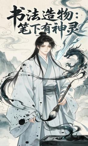 短剧《书法造物：笔下有神灵》海报