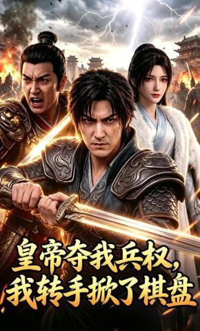 短剧《皇帝夺我兵权，我转手掀了棋盘》海报