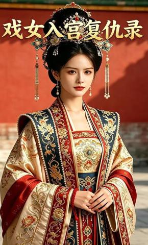 短剧《戏女入宫复仇录》海报