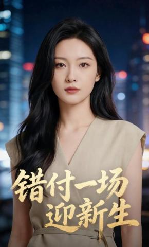 短剧《错付一场迎新生》海报