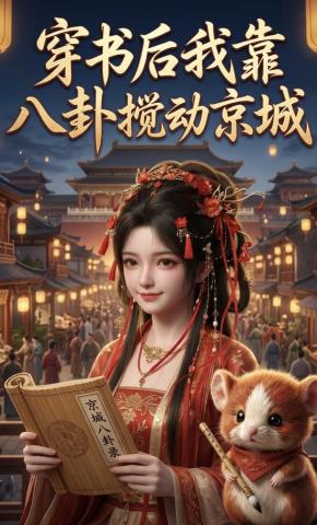 短剧《穿书后我靠八卦搅动京城》海报