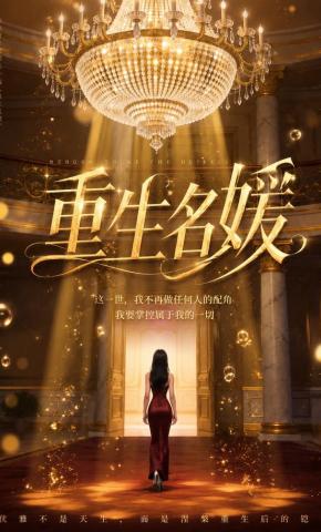 短剧《重生名媛》海报