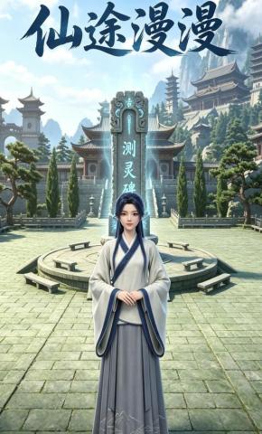 短剧《仙途漫漫》海报