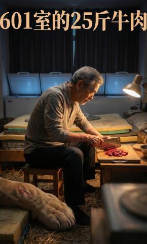 短剧《601室的25斤牛肉》海报