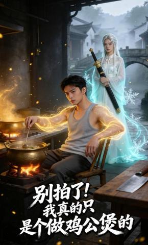 短剧《别拍了！我真的只是个做鸡公煲的》海报