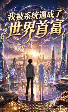 短剧《我被系统逼成了世界首富》海报