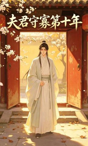 短剧《夫君守寡第十年》海报