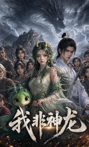 短剧《我非神龙》海报