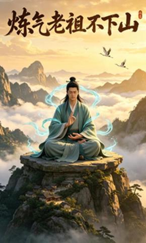短剧《炼气老祖不下山》海报
