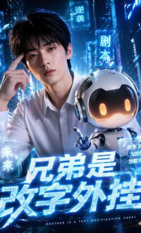 短剧《兄弟是改字外挂》海报