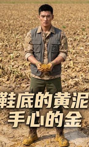 短剧《鞋底的黄泥，手心的金》海报