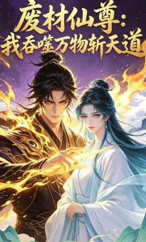 短剧《废材仙尊：我吞噬万物斩天道第一季》海报