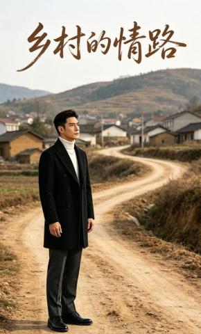 短剧《乡村的情路》海报