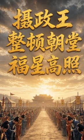 短剧《摄政王整顿朝堂福星高照》海报