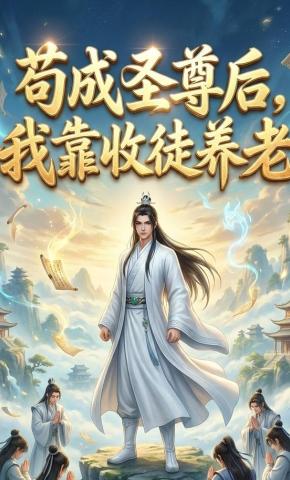 短剧《苟成圣尊后，我靠收徒养老》海报