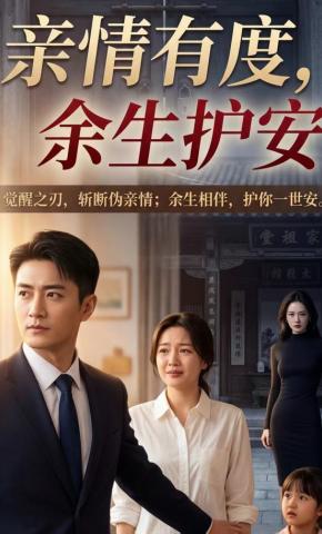 短剧《亲情有度，余生护安》海报