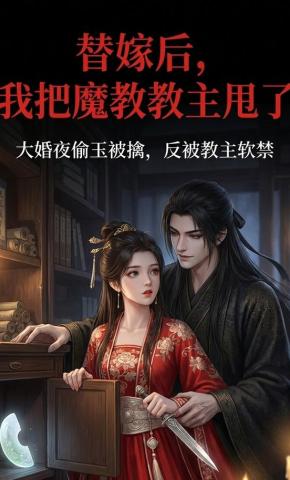 短剧《替嫁后，我把魔教教主甩了》海报