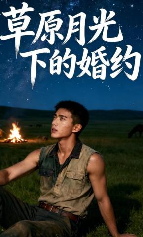 短剧《草原月光下的婚约》海报