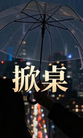 短剧《掀桌》海报