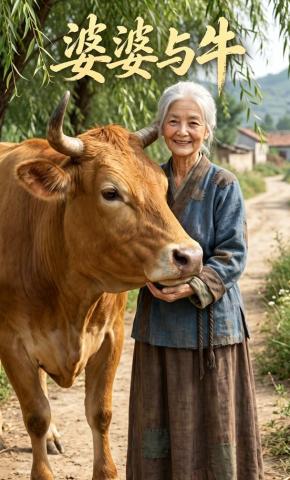 短剧《婆婆与牛》海报