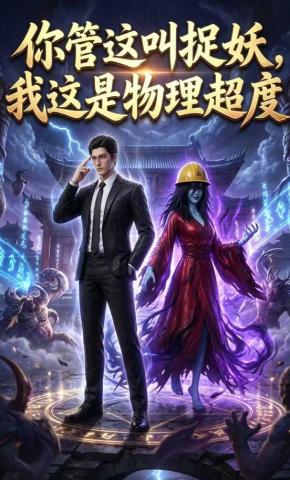 短剧《你管这叫捉妖，我这是物理超度》海报
