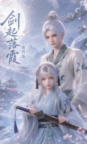 短剧《剑起落霞：通明篇》海报