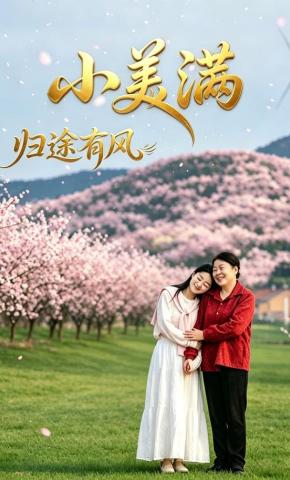 短剧《小美满之归途有风》海报