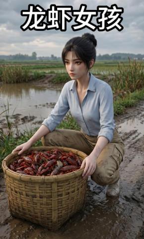 短剧《龙虾女孩》海报