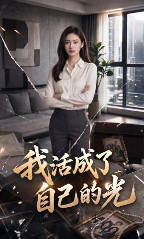 短剧《我活成了自己的光》海报