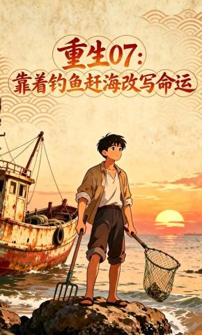 短剧《重生07：靠着钓鱼赶海改写命运》海报