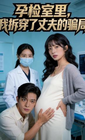短剧《孕检室里，我拆穿了丈夫的骗局》海报
