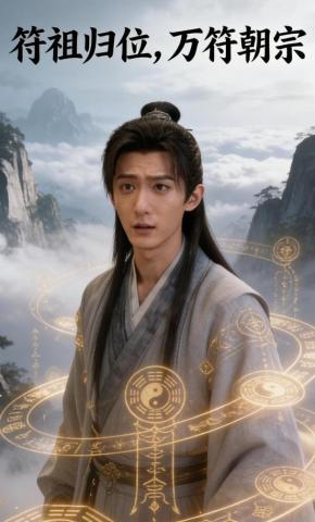 短剧《符祖归位，万符朝宗》海报