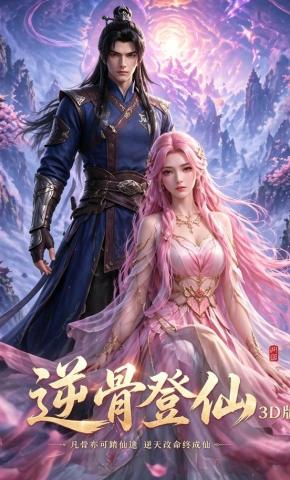 短剧《逆骨登仙3D版》海报