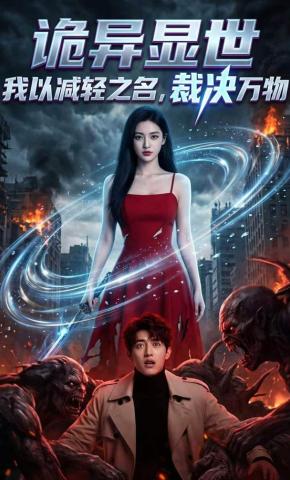 短剧《诡异显世：我以减轻之名，裁决万物》海报