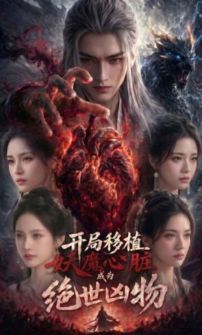 短剧《开局移植妖魔心脏：成为绝世凶物》海报
