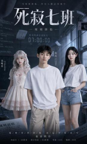 短剧《死寂七班》海报