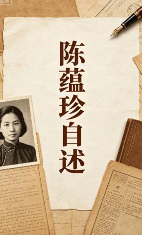 短剧《陈蕴珍自述》海报