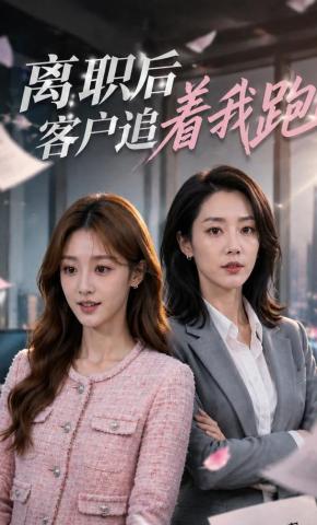 短剧《离职后客户追着我跑》海报