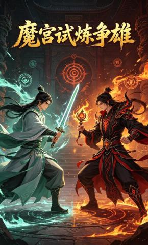 短剧《魔宫试炼争雄》海报