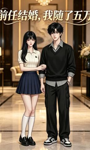 短剧《前任婚礼，我随了五万》海报