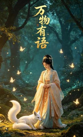 短剧《万物有语》海报