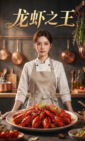 短剧《龙虾之王》海报