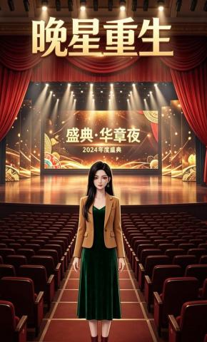 短剧《晚星重生》海报