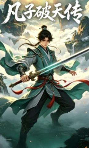 短剧《凡子破天传》海报