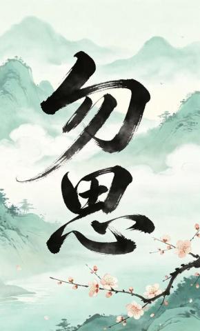 短剧《勿思》海报