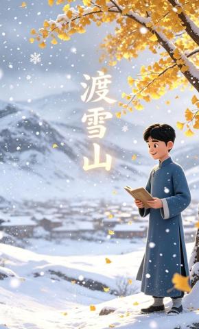 短剧《渡雪山》海报