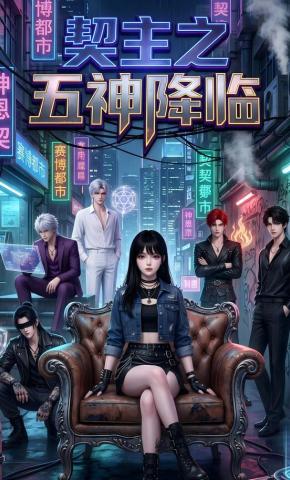 短剧《契主之五神降临》海报