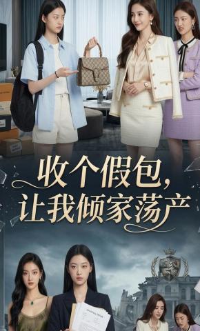 短剧《收个假包让我倾家荡产》海报