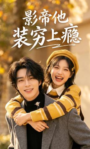 短剧《影帝他装穷上瘾》海报