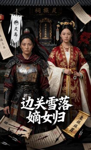 短剧《边关雪落嫡女归》海报